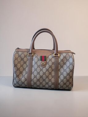 Vintage Gucci GG Supreme Boston Bag